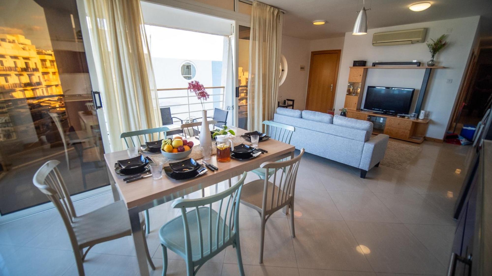 Mellieha Bay 3 Bedroom Apartment "Coastal Comfort" Buitenkant foto