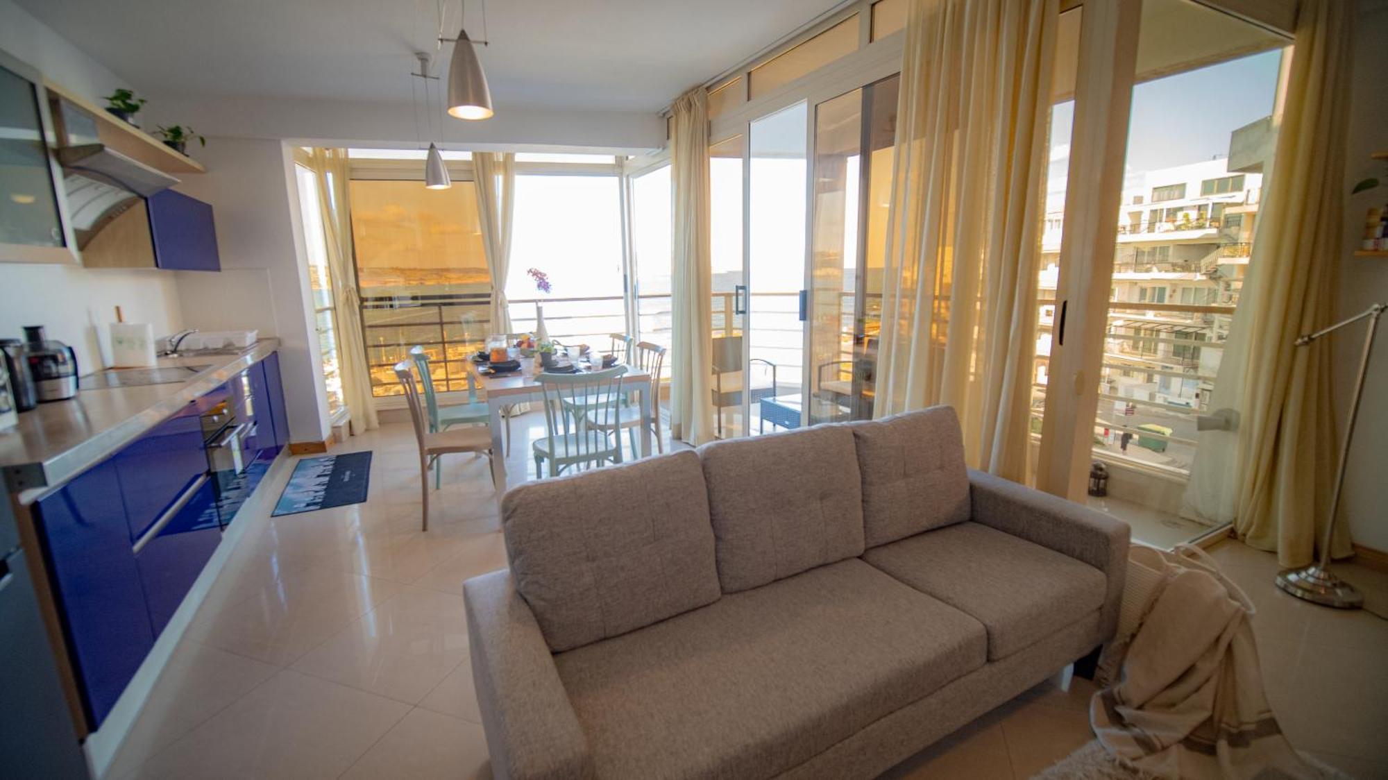 Mellieha Bay 3 Bedroom Apartment "Coastal Comfort" Buitenkant foto