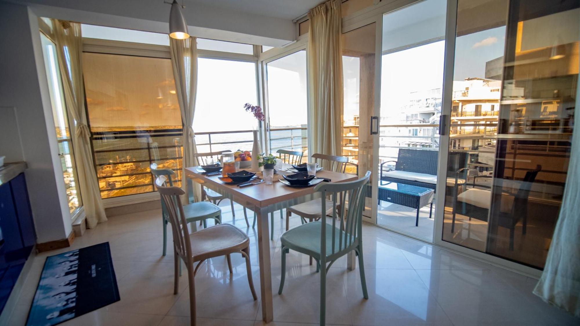 Mellieha Bay 3 Bedroom Apartment "Coastal Comfort" Buitenkant foto